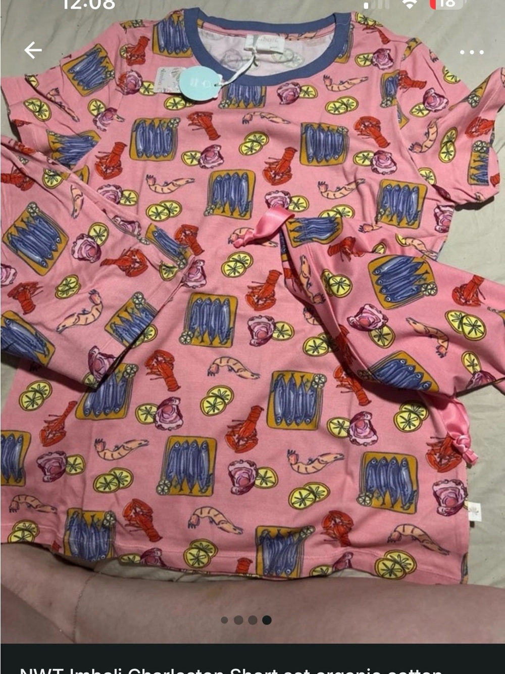 Imbali Charleston pj short set med nwt